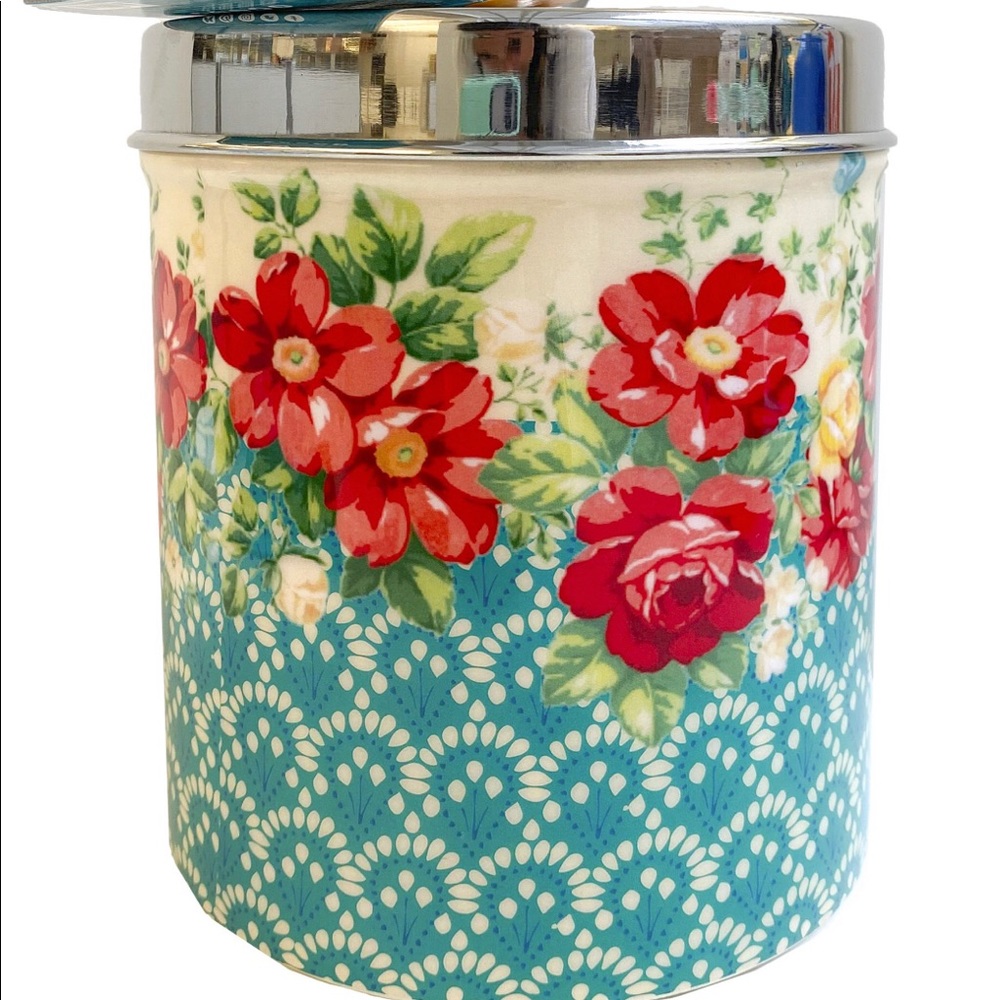 Pioneer Woman Breezy Treat Jar for Pets • 80 oz